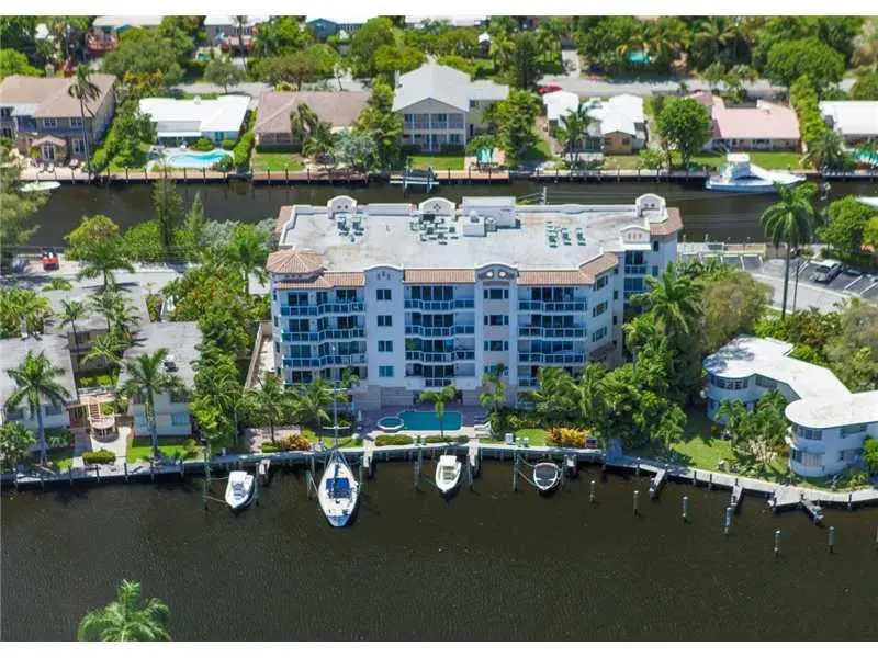 Aerial View at 516 Hendricks Isle PH 5B, Fort Lauderdale