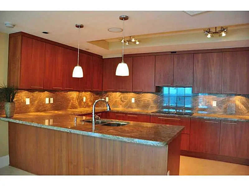 Kitchen at 1200 Holiday Drive 702, Fort Lauderdale
