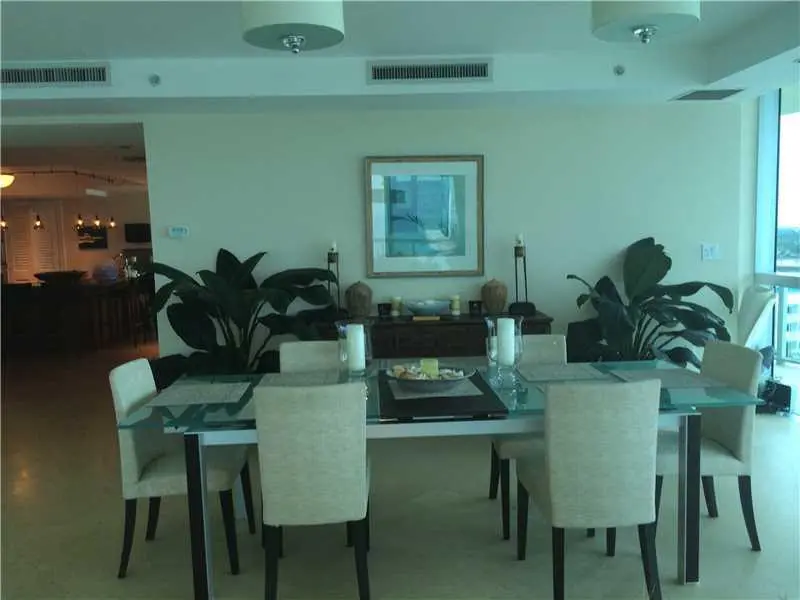 Dining Room. at 1200 Holiday Drive 1001, Fort Lauderdale