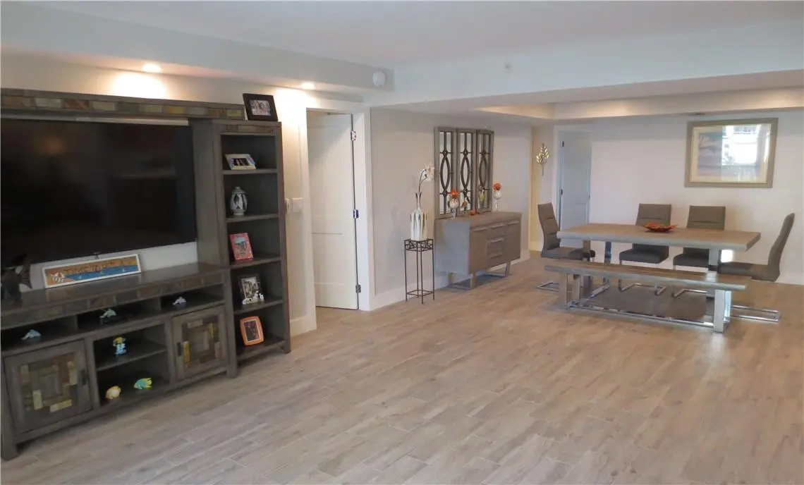 Living Room to Dining Room at 77 S Birch Road 5A, Fort Lauderdale