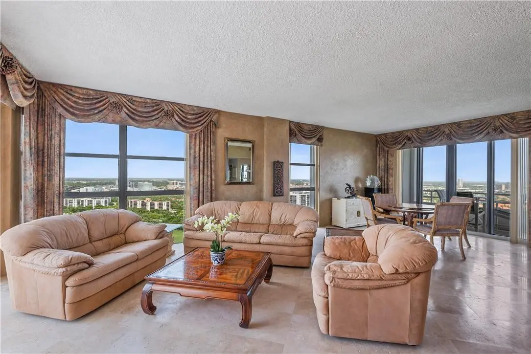 Family/Dining room at 20225 NE 34th Court 2718, Aventura