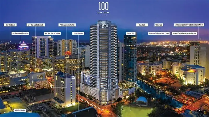 Photo 1 at 100 E Las Olas Boulevard 2704, Fort Lauderdale