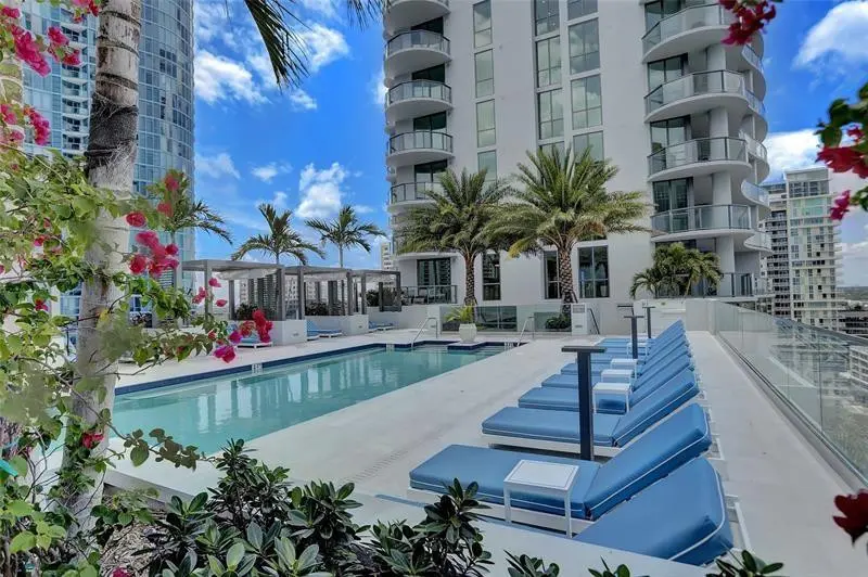 Pool at 100 E Las Olas Boulevard 2704, Fort Lauderdale