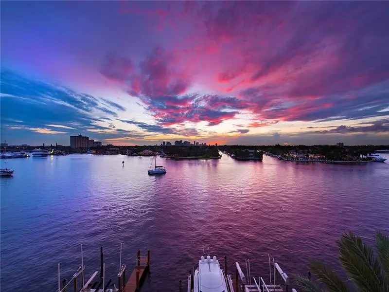 INCREDIBLE SUNSETS! at 209 N Birch Road 602, Fort Lauderdale