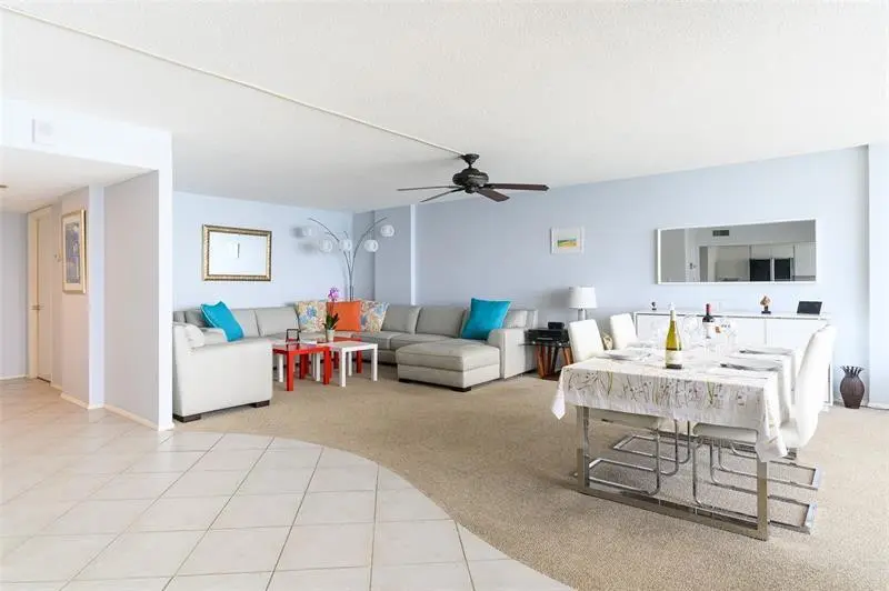 Extra Large Living Area at 4300 N Ocean Boulevard 20F, Fort Lauderdale