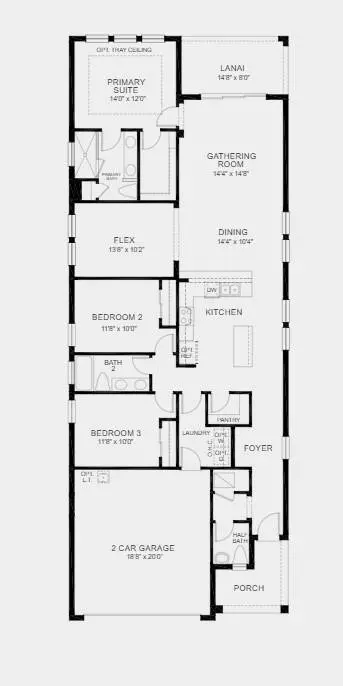 Floor Plan at 11714 SW Macelli Way, Port St. Lucie