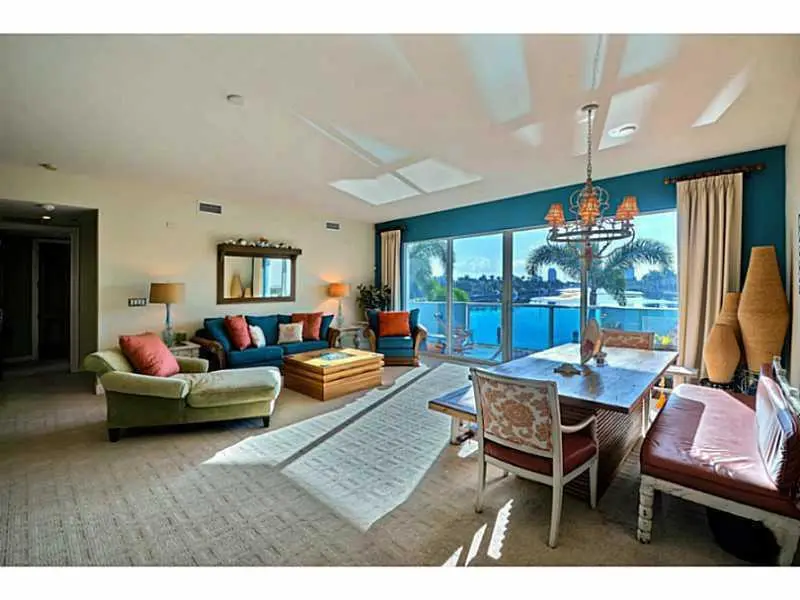 Living Room at 516 Hendricks Isle 2B, Fort Lauderdale