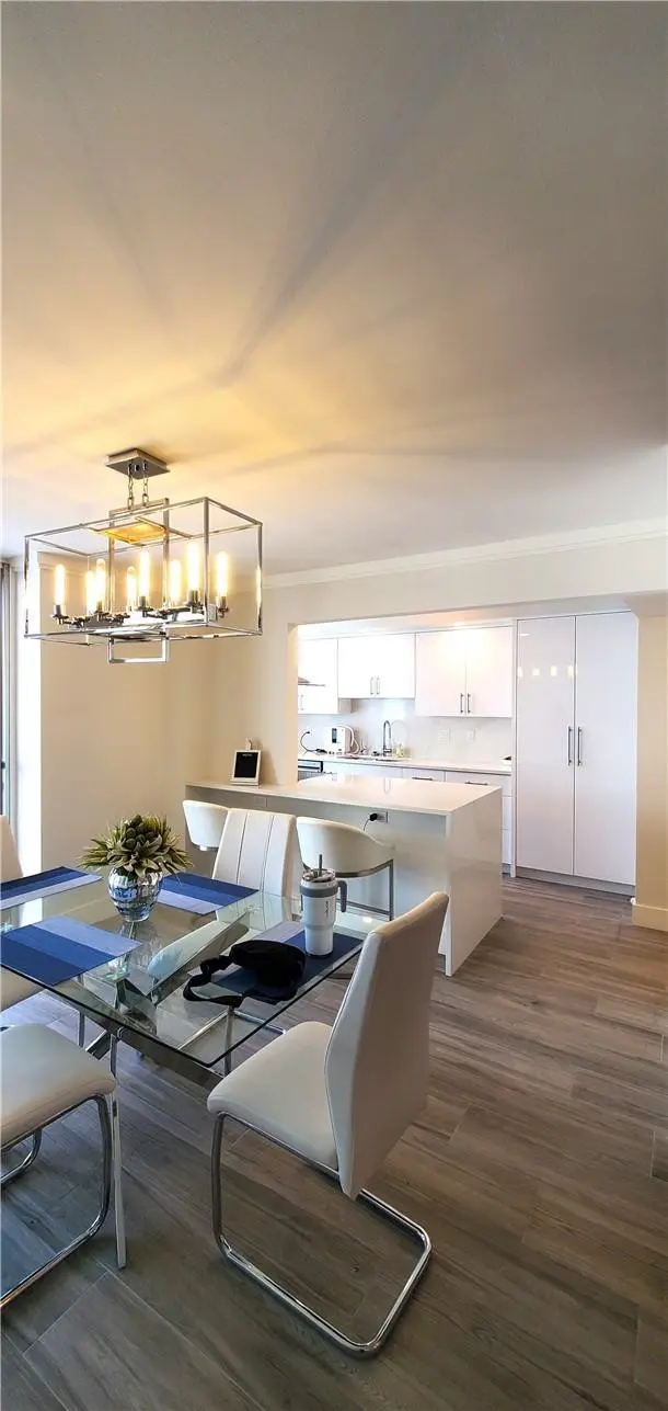 Dining Kitchen at 4280 Galt Ocean Drive 17B, Fort Lauderdale