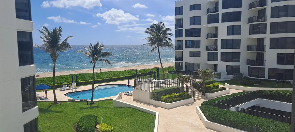 View from Living Area at 2565 S Ocean Boulevard 201N, Boca Raton
