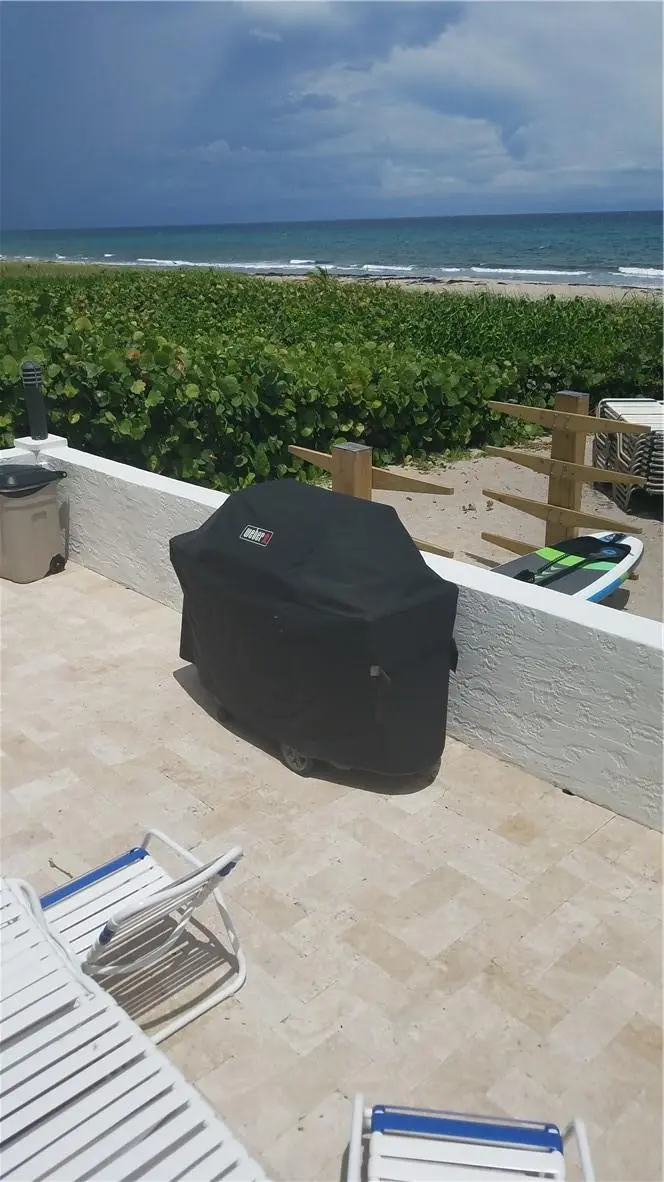 BBQ near Pool Area at 2565 S Ocean Boulevard 201N, Boca Raton