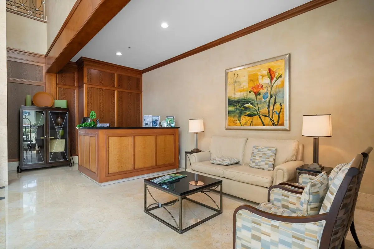 Lobby/Concierge Desk at 347 N New River Drive 2401, Fort Lauderdale