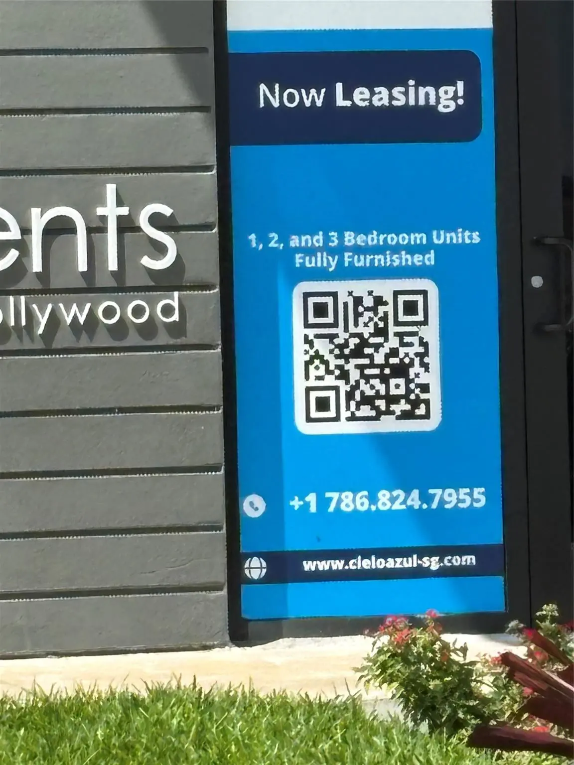 New completed Polk St apartments at 2117 Polk Street, Hollywood