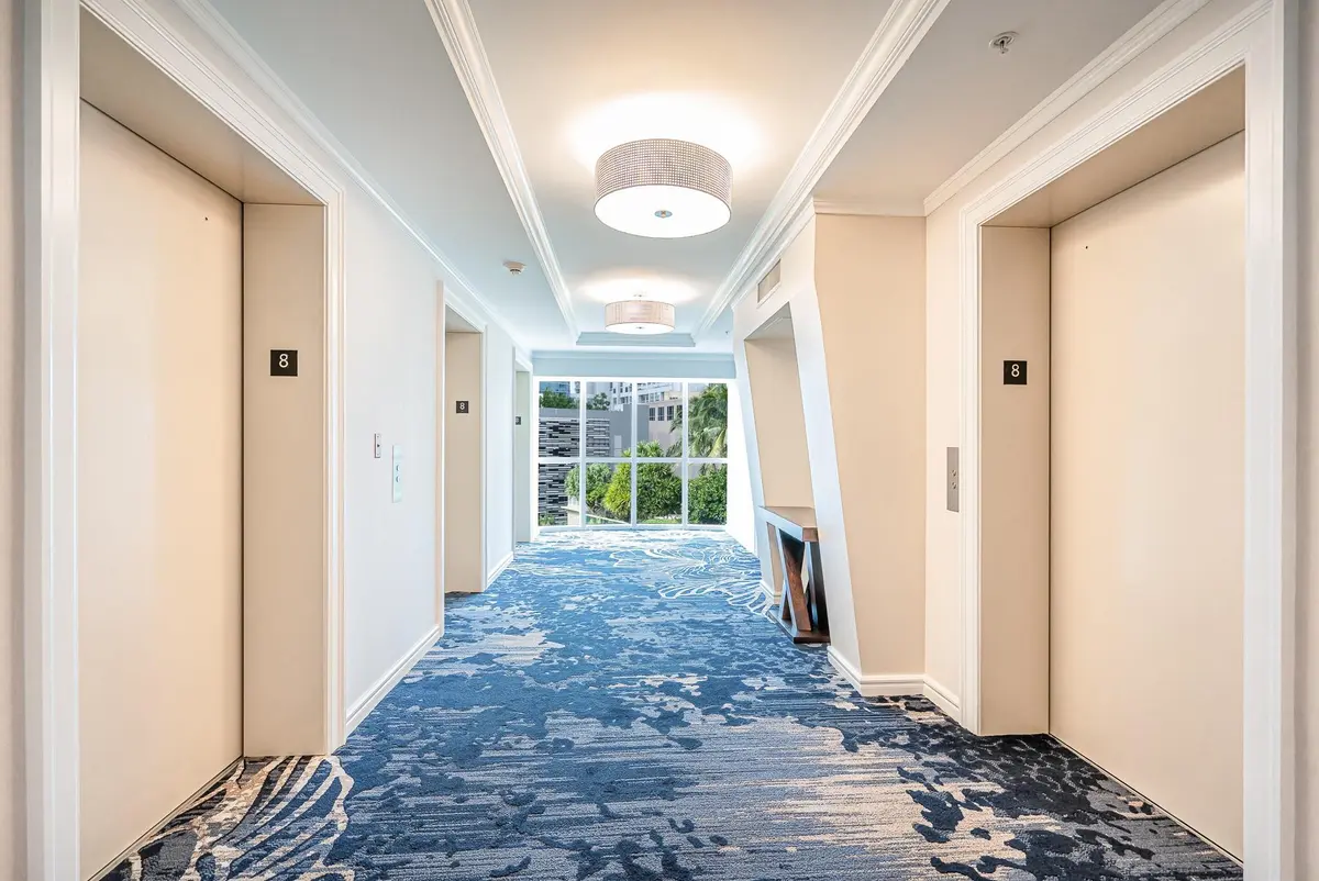 NEWLY RENOVATED HALLWAYS at 347 N New River Drive 2409, Fort Lauderdale