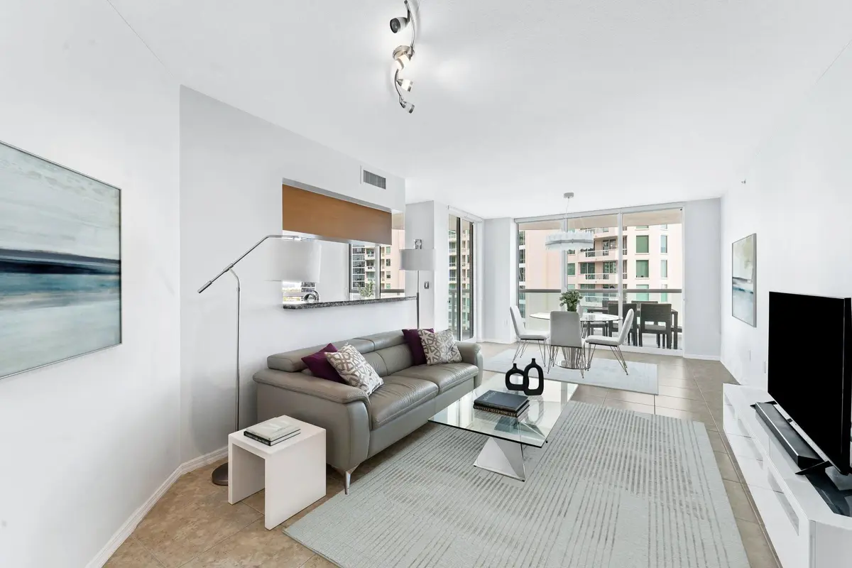 LIVING /DINING AREA at 347 N New River Drive 2409, Fort Lauderdale