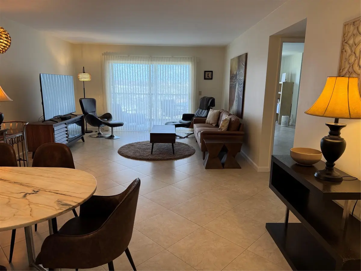 Large living room at 7260 Kinghurst Drive 606, Delray Beach