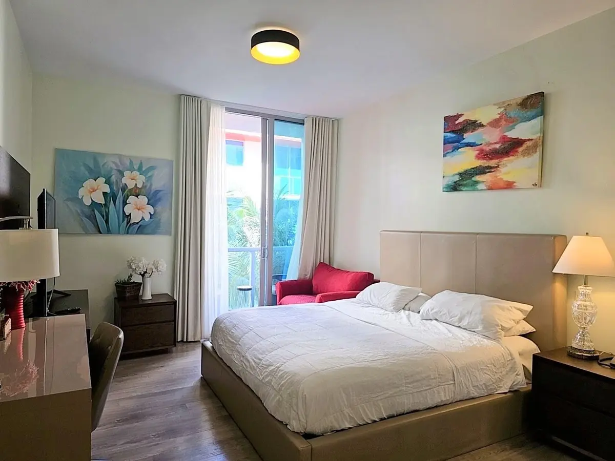 Comfortable King Size Bed at 777 N Ocean Drive S407, Hollywood