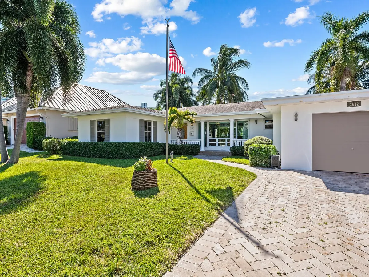 Front of Home at 2612 Grace Drive, Fort Lauderdale