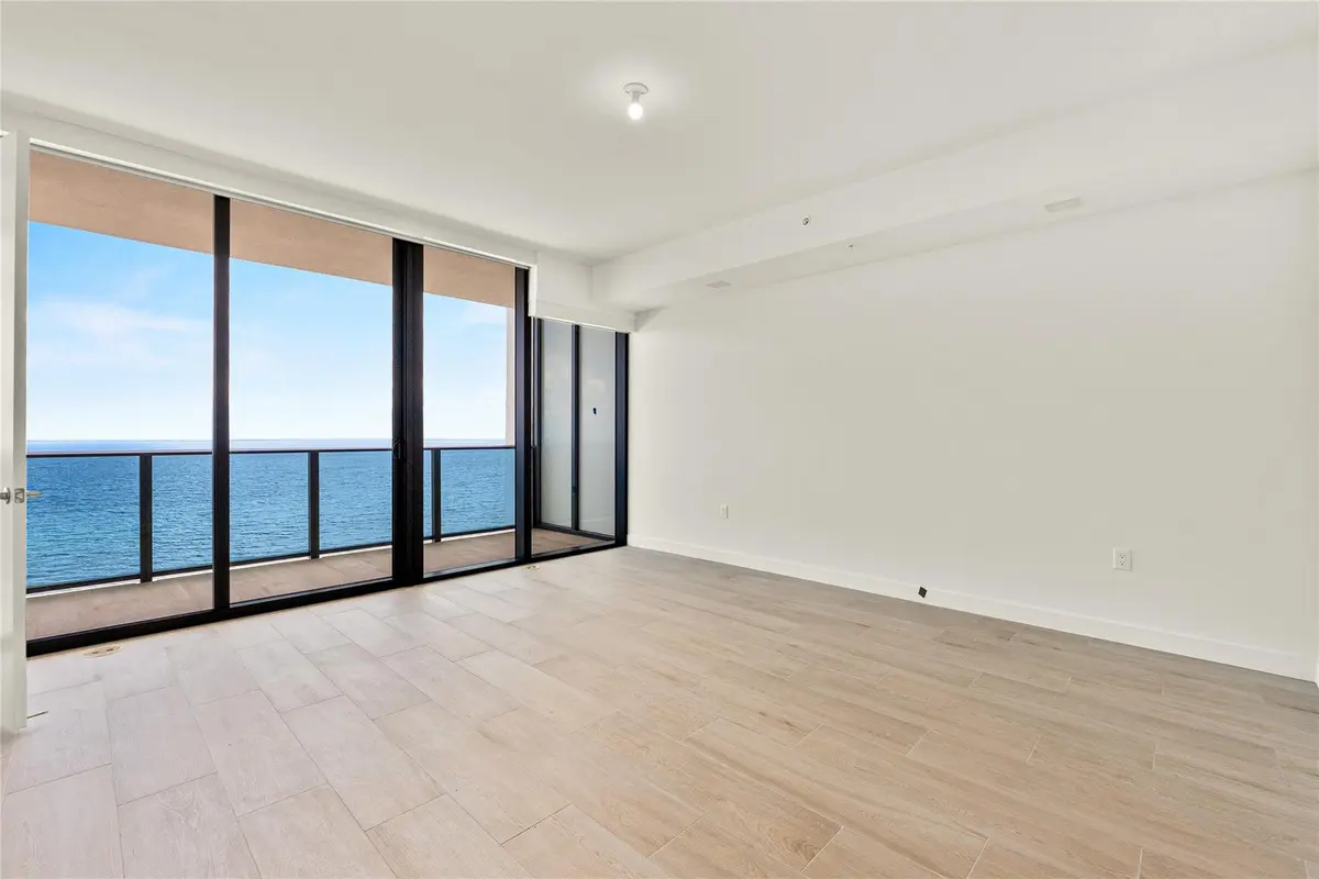 Primary Bedroom View at 900 N Ocean Boulevard 1604, Pompano Beach