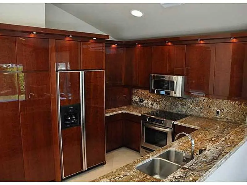 Custom Cabinetry With Built-in Lighting at 1212 Hillsboro Mile, Hillsboro Beach