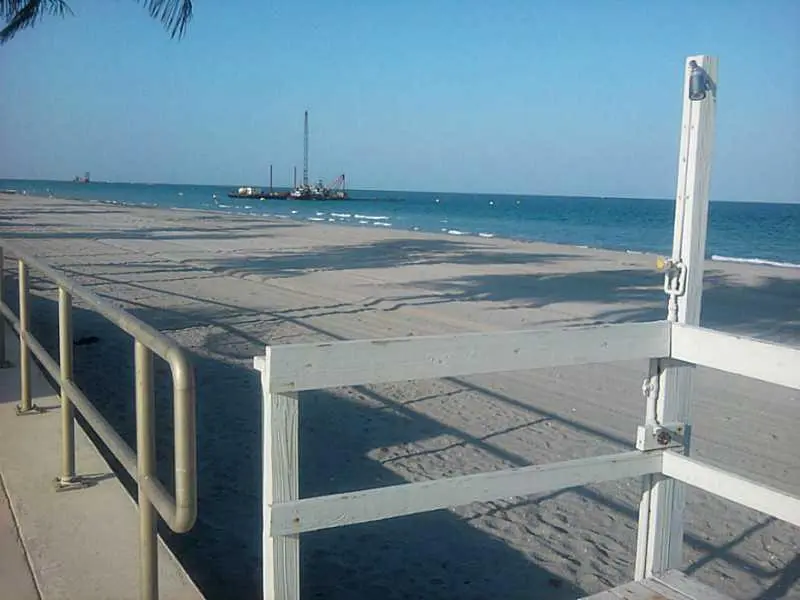 Deeded Private Beach at 1212 Hillsboro Mile, Hillsboro Beach