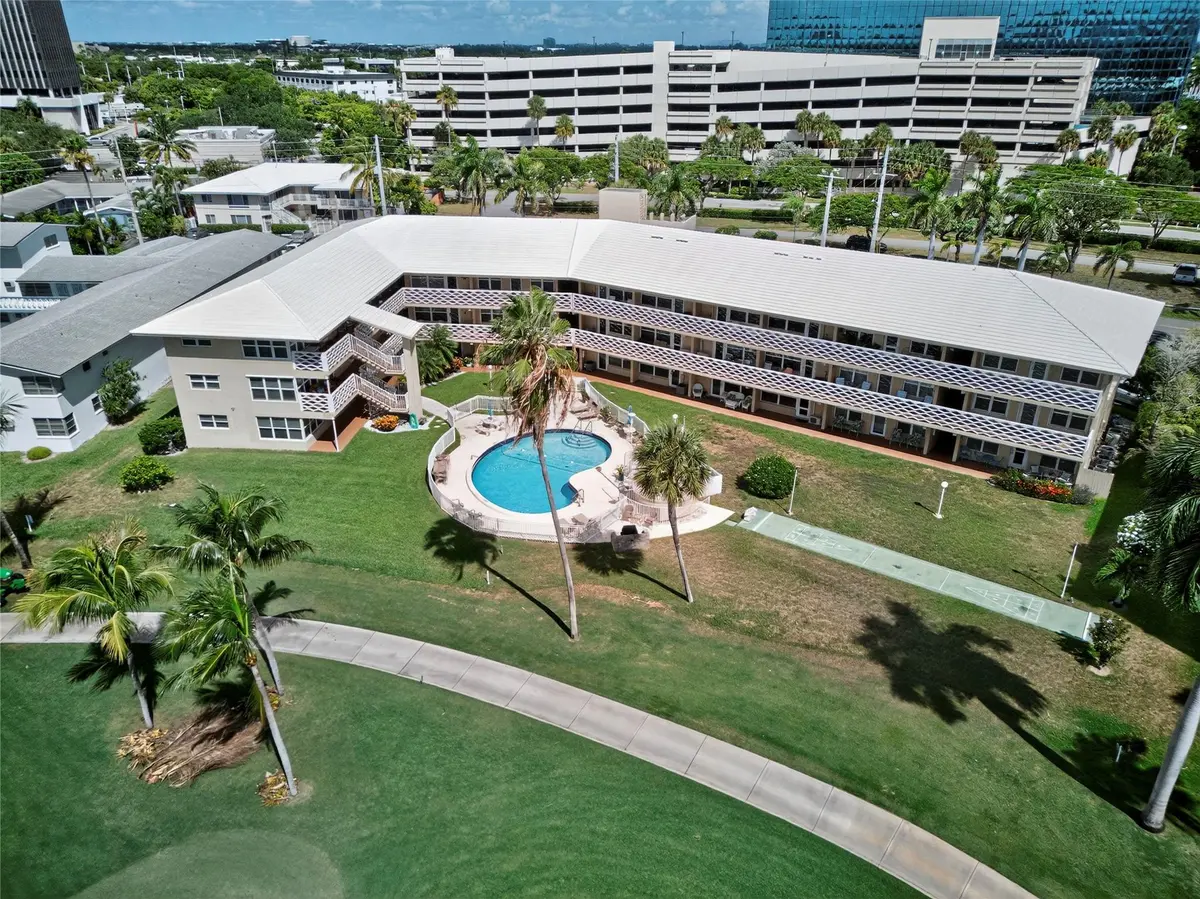 Aerial View looking North at 4836 NE 23 Avenue 17, Fort Lauderdale