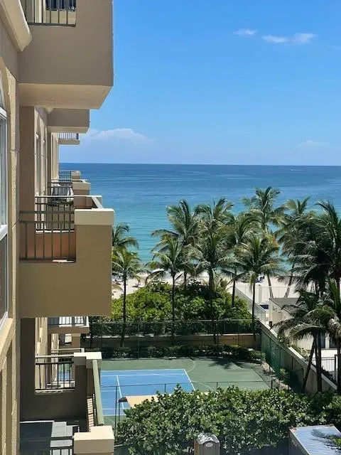 Ocean view at 2080 S Ocean Drive 505, Hallandale Beach