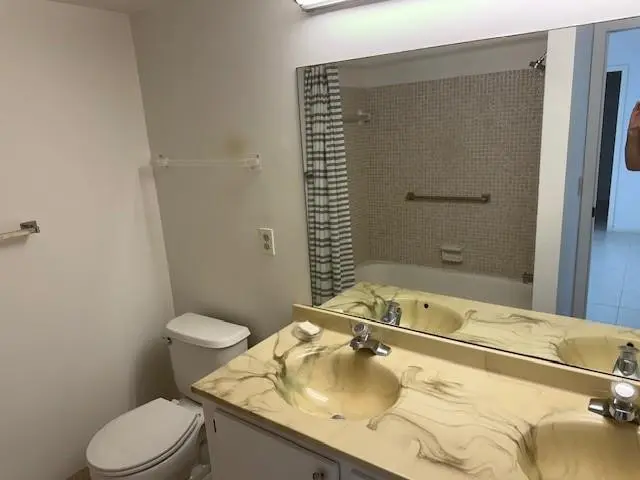 Full bathroom in Primary Bedroom. at 408 Grantham A 408, Deerfield Beach