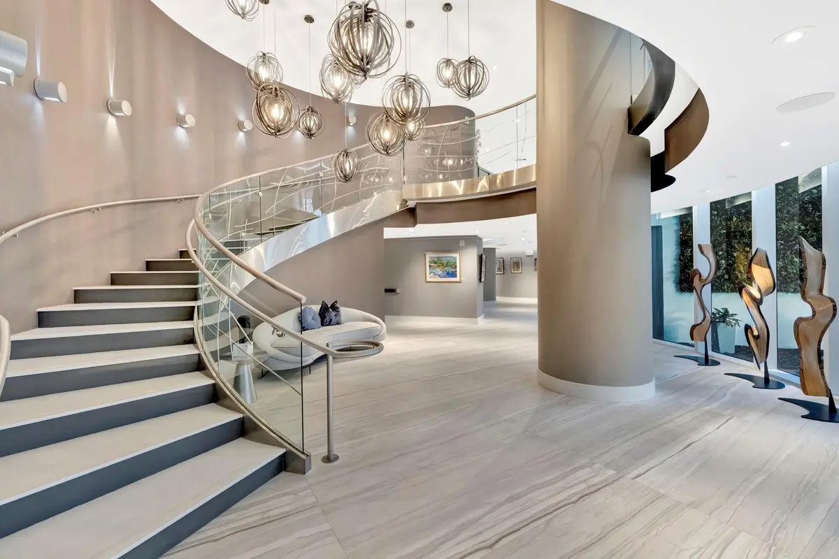Lobby Area at 333 Las Olas Way 2303, Fort Lauderdale