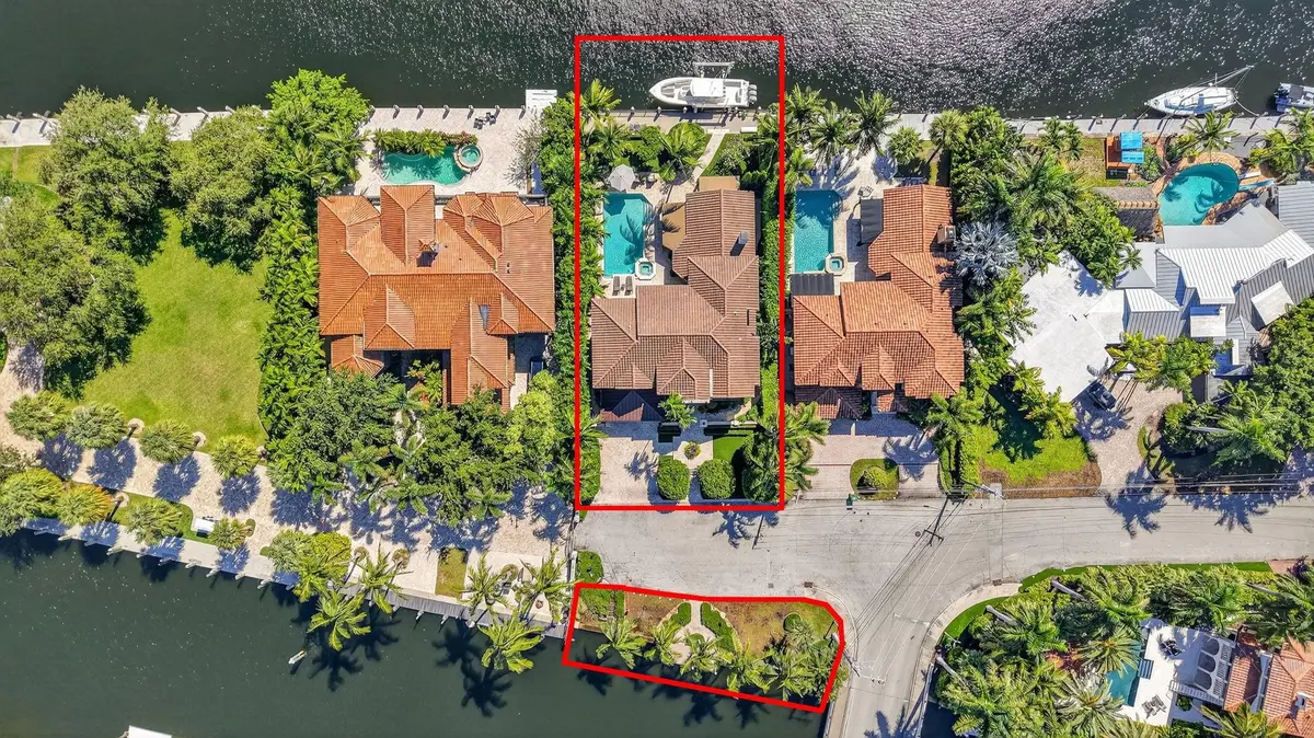 Aerial View at 2630 Barcelona Drive, Fort Lauderdale