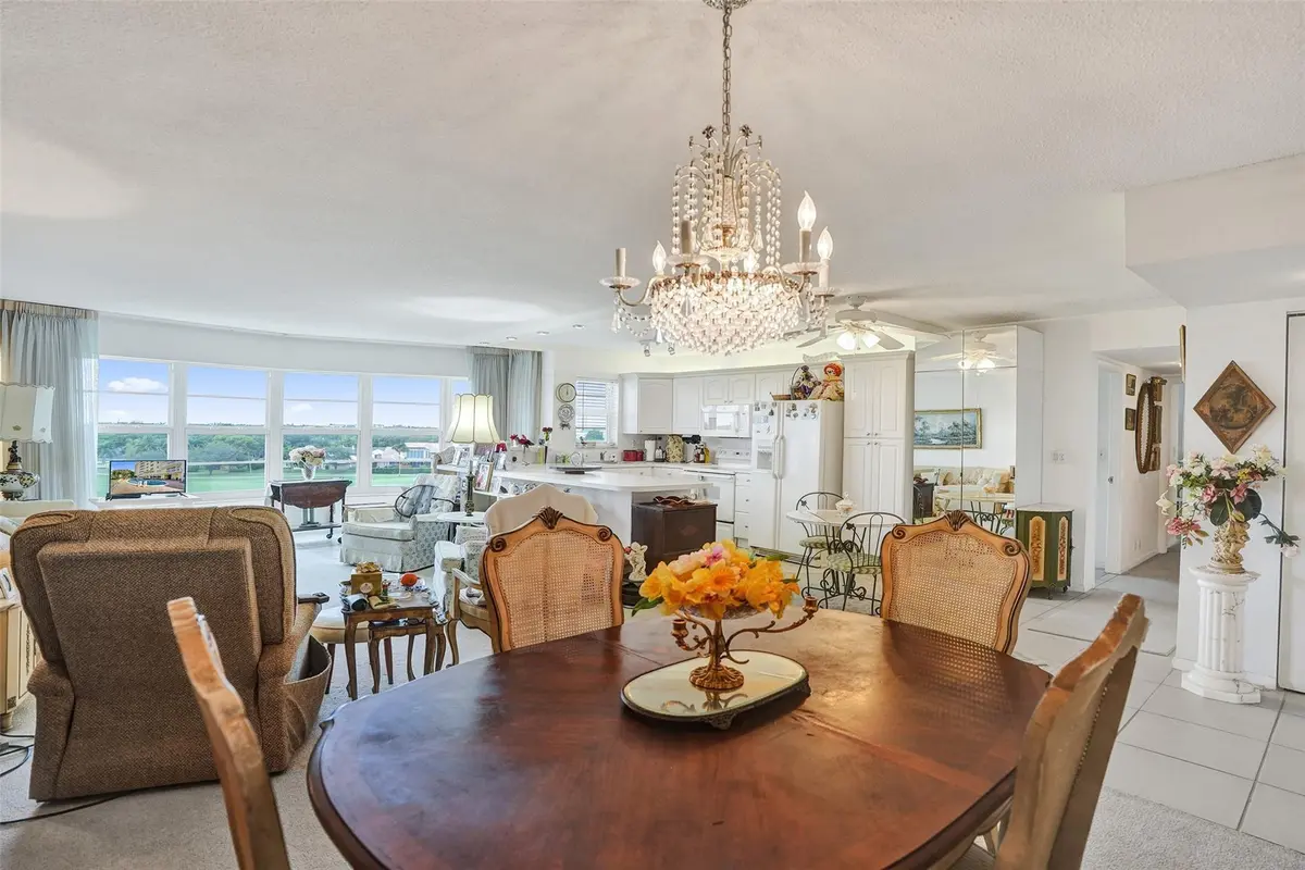 Dining area at 2500 NE 48th Lane 603, Fort Lauderdale