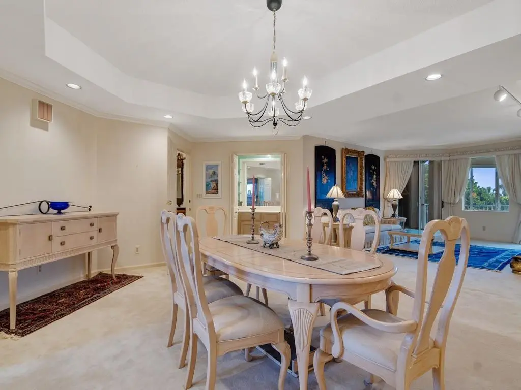 Actual Dining Room at 5690 Highway A1a 203N, Vero Beach