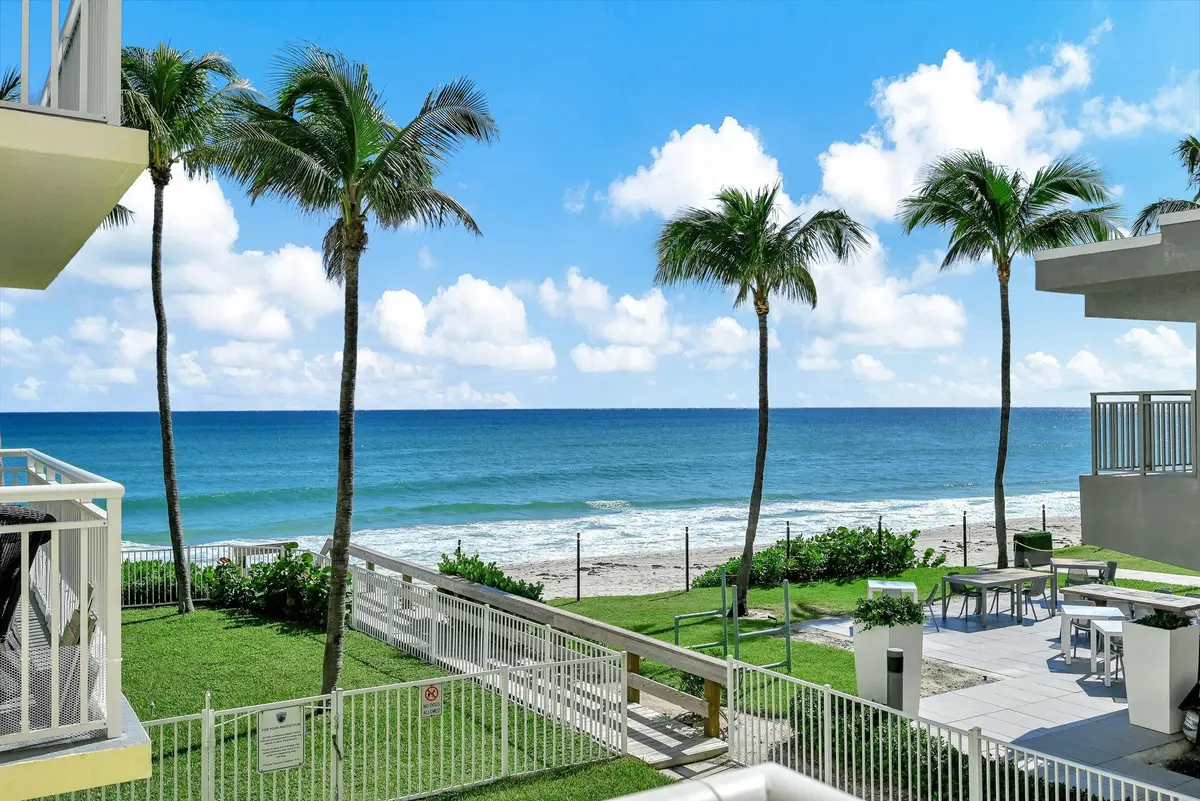 Balcony View at 1161 Hillsboro Mile  207, Hillsboro Beach