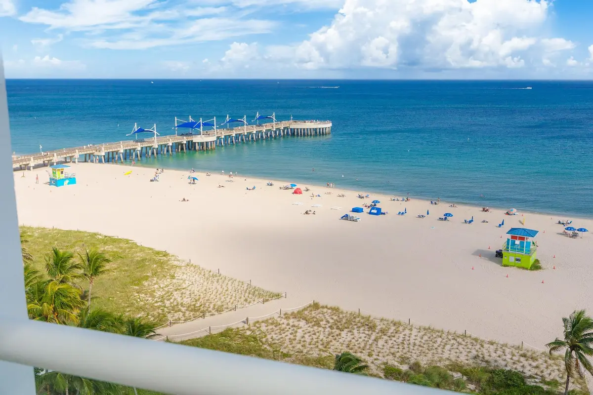 Direct view of the ocean!! at 111 N Pompano Beach Boulevard 1210, Pompano Beach