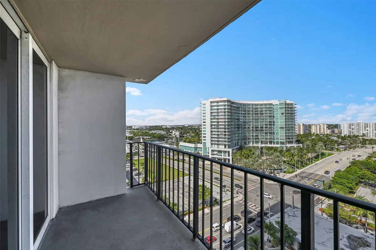 View looking west at 101 Briny Avenue 1409, Pompano Beach