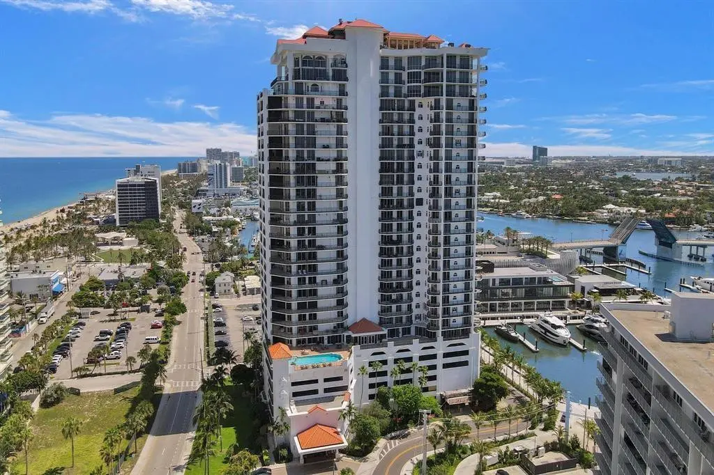 Exterior Elevation at 100 S Birch Road 2502C, Fort Lauderdale