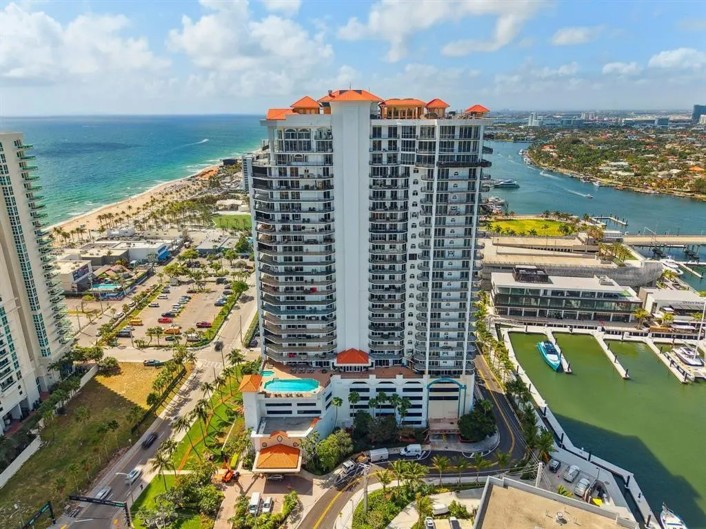 Exterior Elevation at 100 S Birch Road 2502C, Fort Lauderdale