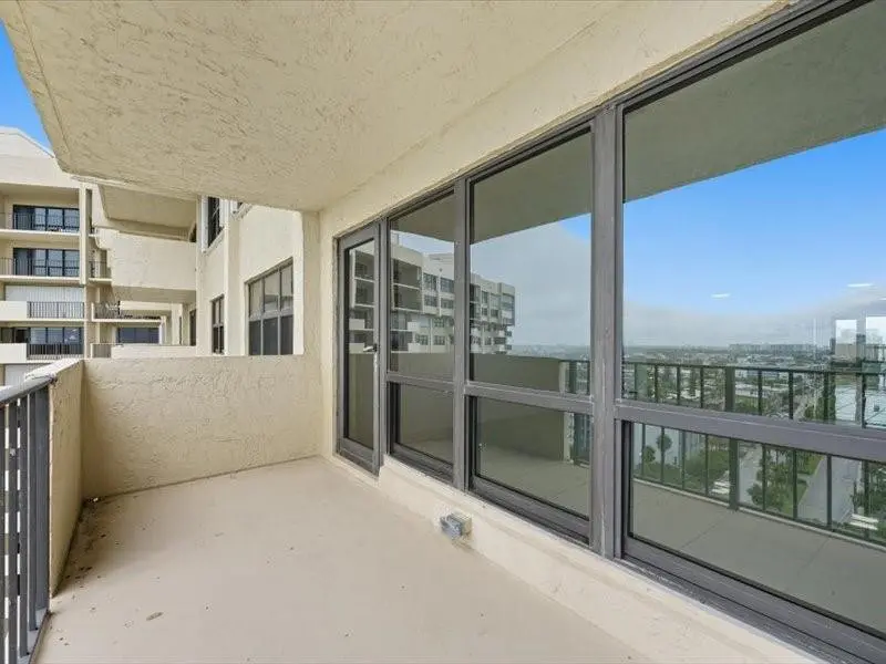 Lounge chairs and small table capable. at 4900 N Ocean Boulevard 1405, Lauderdale-By-The-Sea