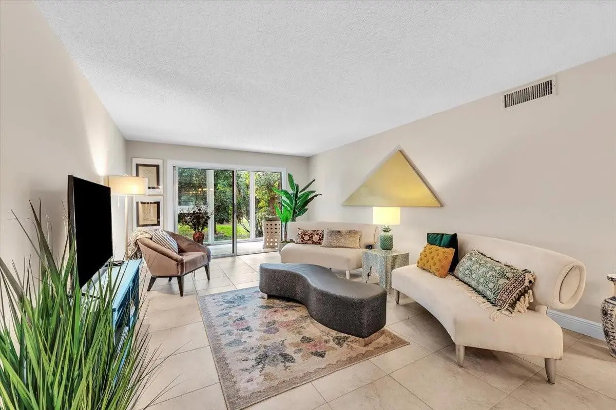 LIVING Room at 2102 Lucaya Bend K2, Coconut Creek