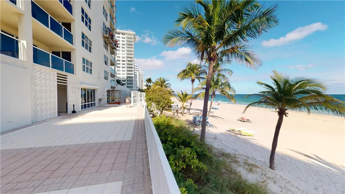 Extended Pool Deck and Shoreline Norht at 3500 Galt Ocean Drive 1902, Fort Lauderdale