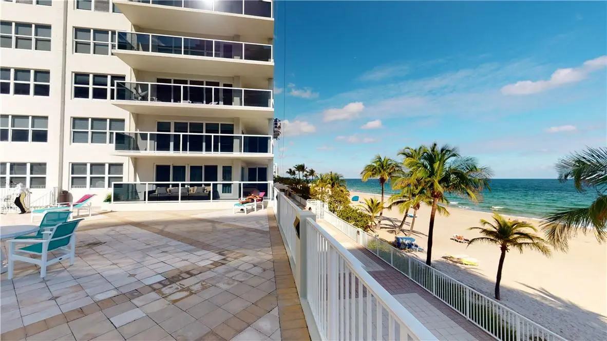 Pool Deck Looking North East at 3500 Galt Ocean Drive 1902, Fort Lauderdale