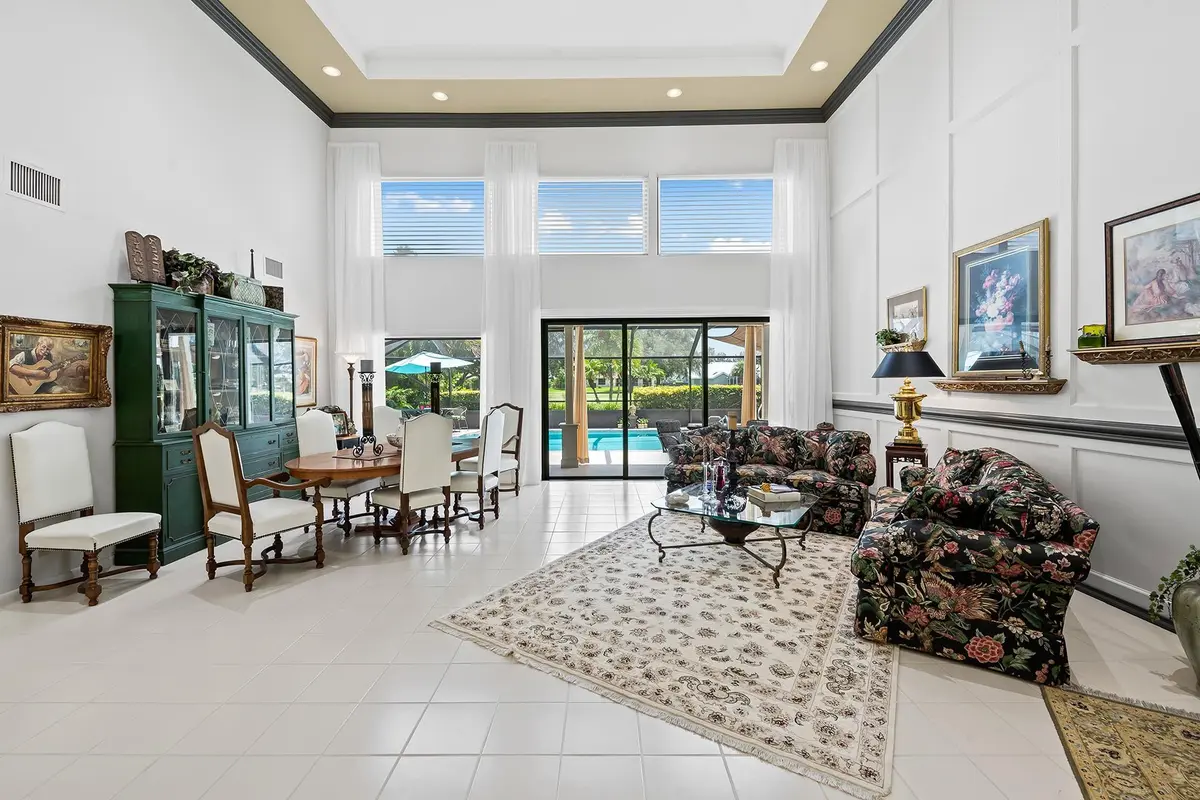 Living Area at 10270 Silver Lake Drive, Boca Raton