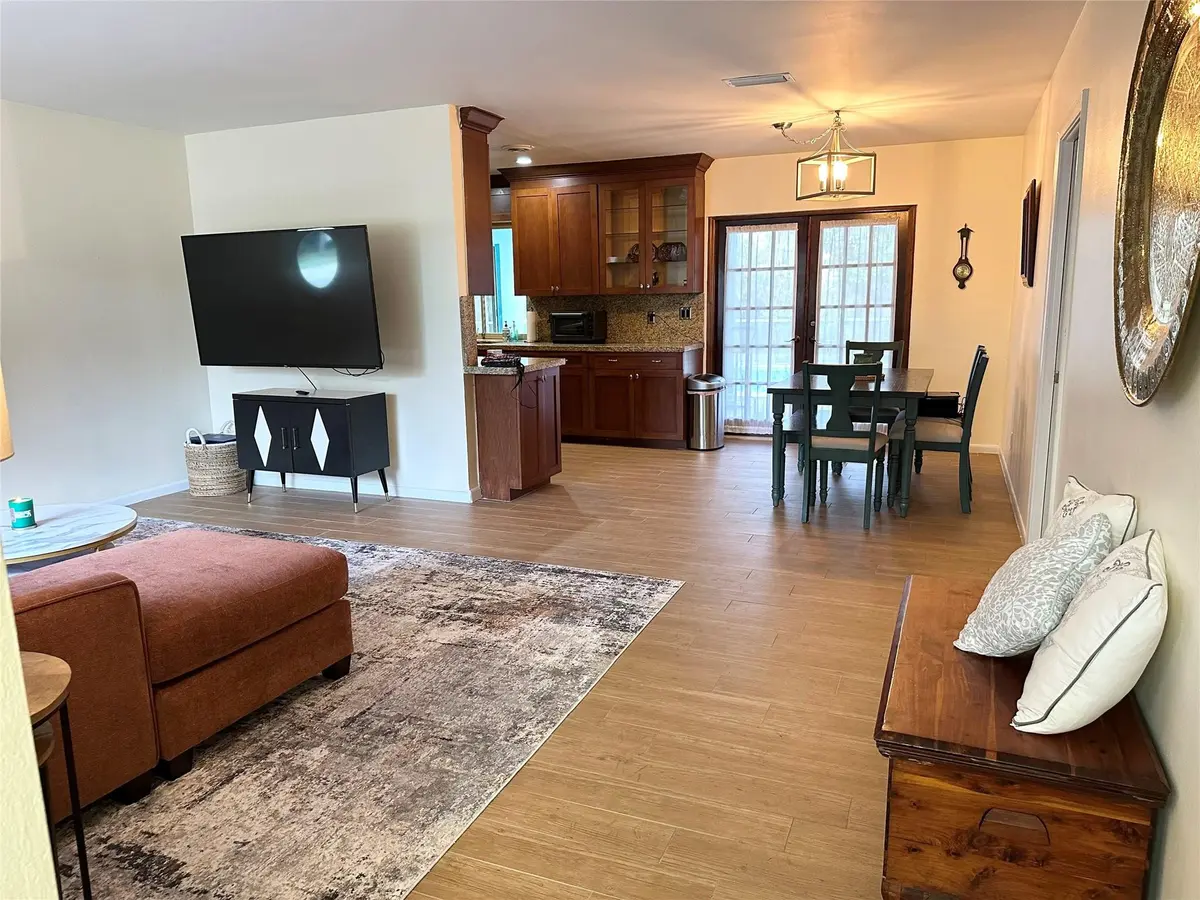 Living Room with View of Kitchen at 4201 Thomas Street, Hollywood