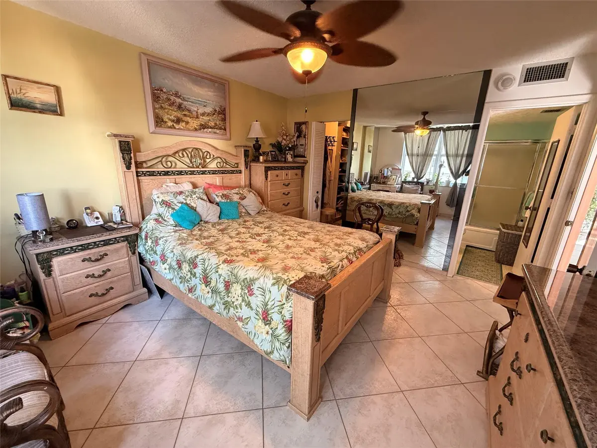 queen size bed shown at 101 Briny Avenue 1006, Pompano Beach
