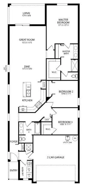 Floor Plan at 12767 SW Orvieto Way, Port St. Lucie