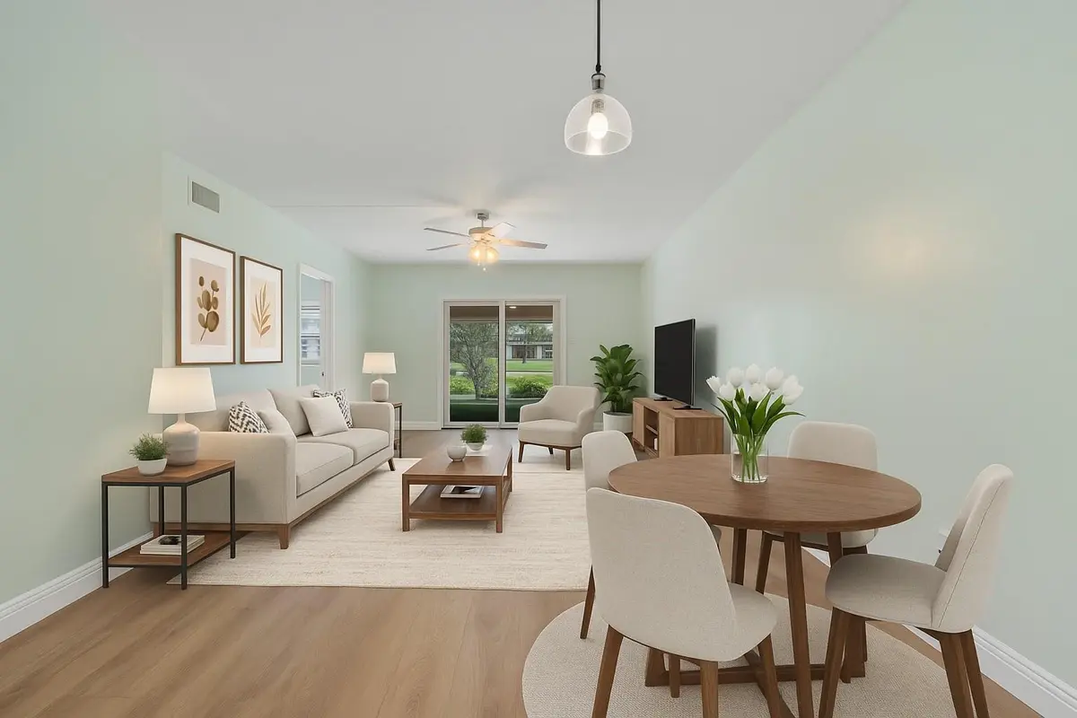 Virtually Staged at 1951 NE 39th Street 156, Lighthouse Point