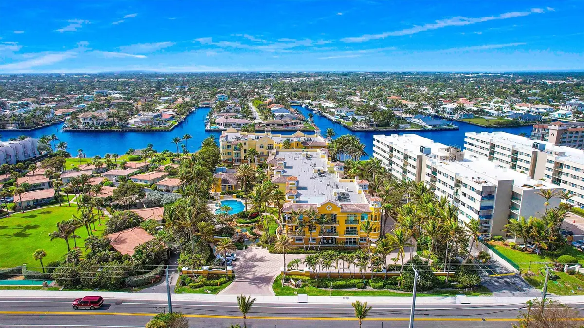 AERIAL VIEW at 1228 Hillsboro Mile 202, Hillsboro Beach