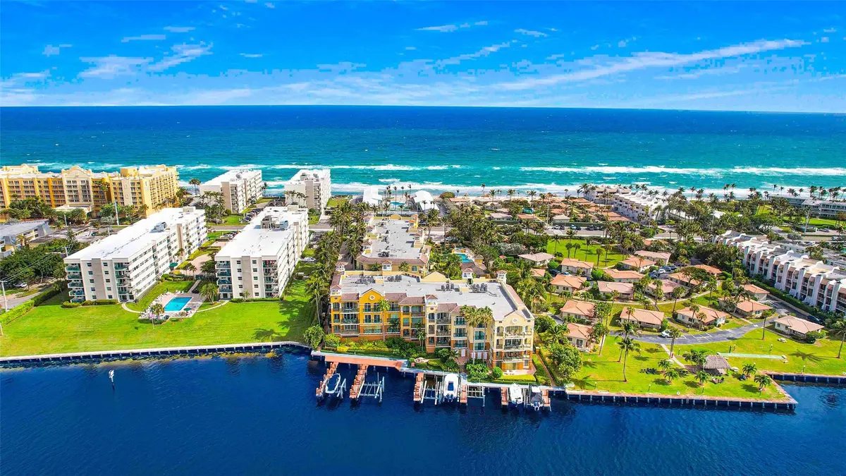 AERIAL VIEW at 1228 Hillsboro Mile 202, Hillsboro Beach