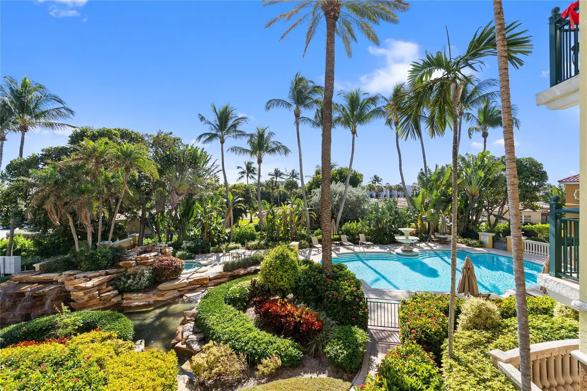 PATIO VIEW at 1228 Hillsboro Mile 202, Hillsboro Beach