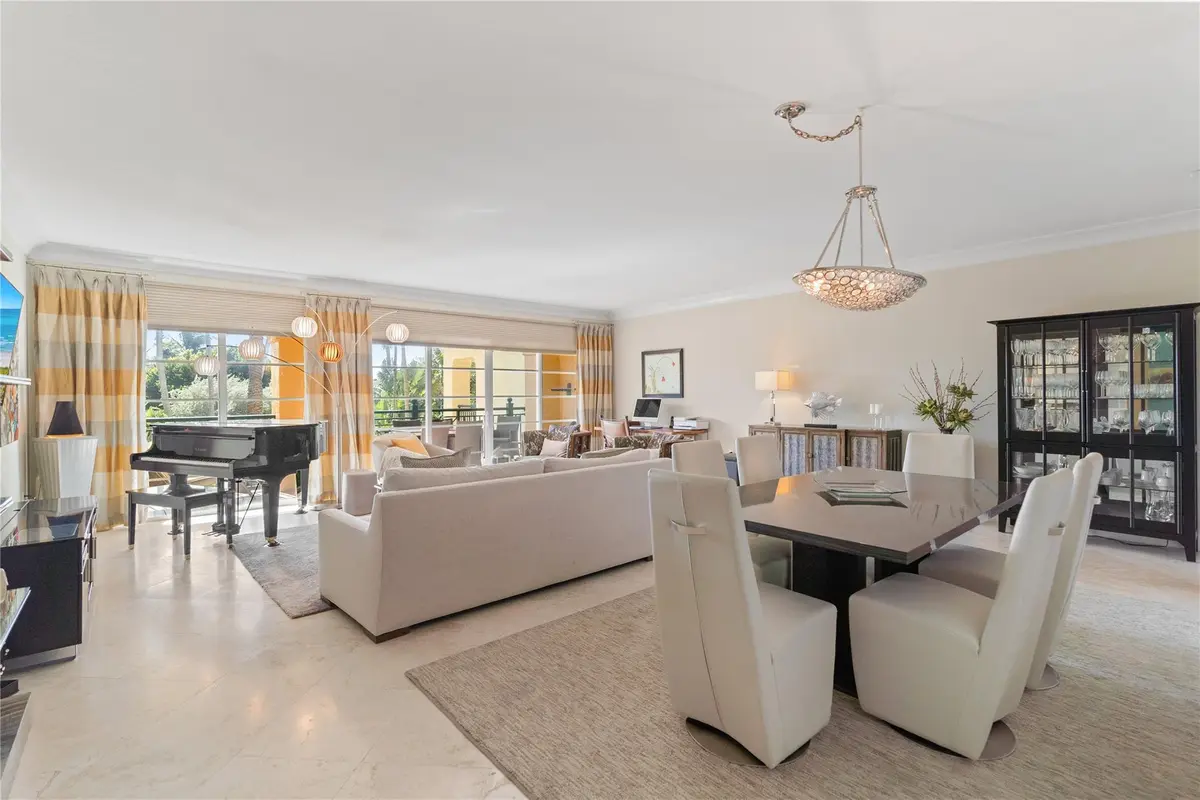 LIVING/DINING ROOM at 1228 Hillsboro Mile 202, Hillsboro Beach