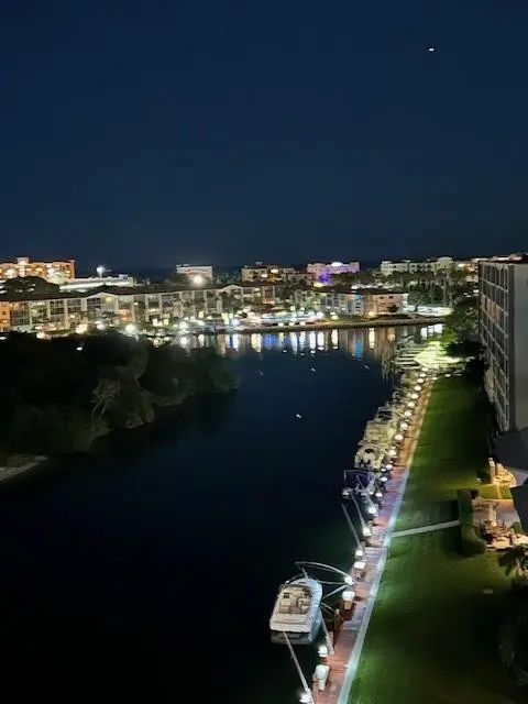 night time view at 1537 E Hillsboro Boulevard 945, Deerfield Beach